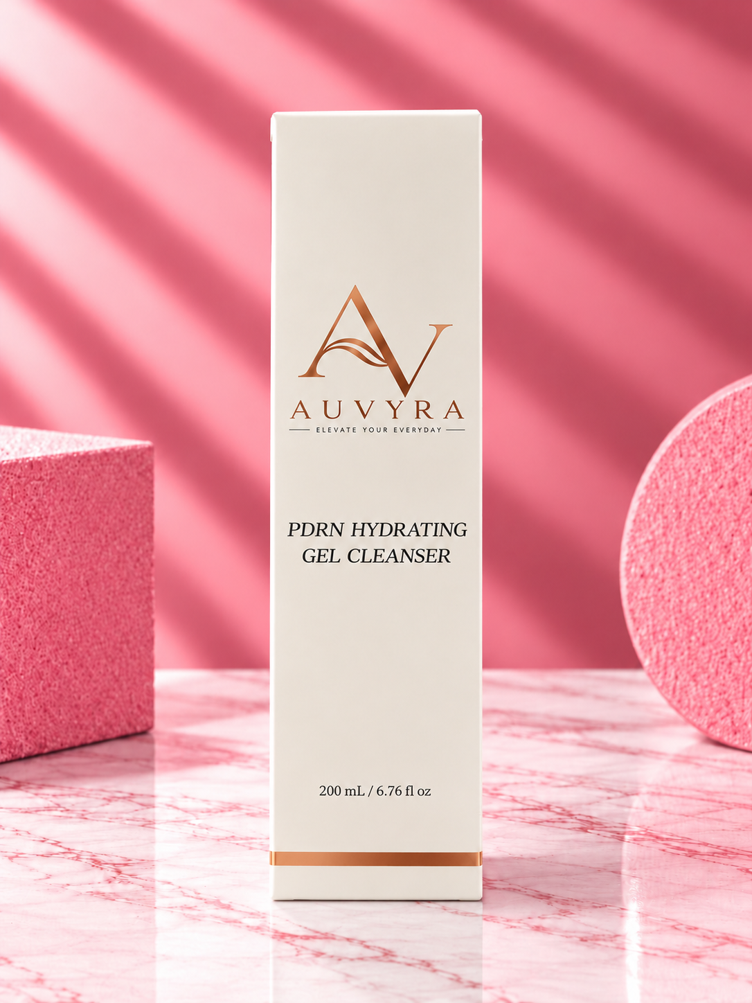 AUVYRA PDRN Hydrating Gel Cleanser front box